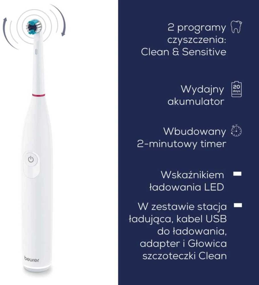 Elektrinis dantų šepetėlis Beurer TB30