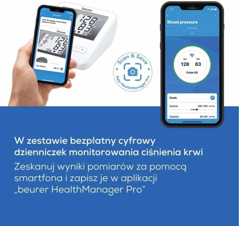 Kraujospūdžio matuoklis BEURER BM27