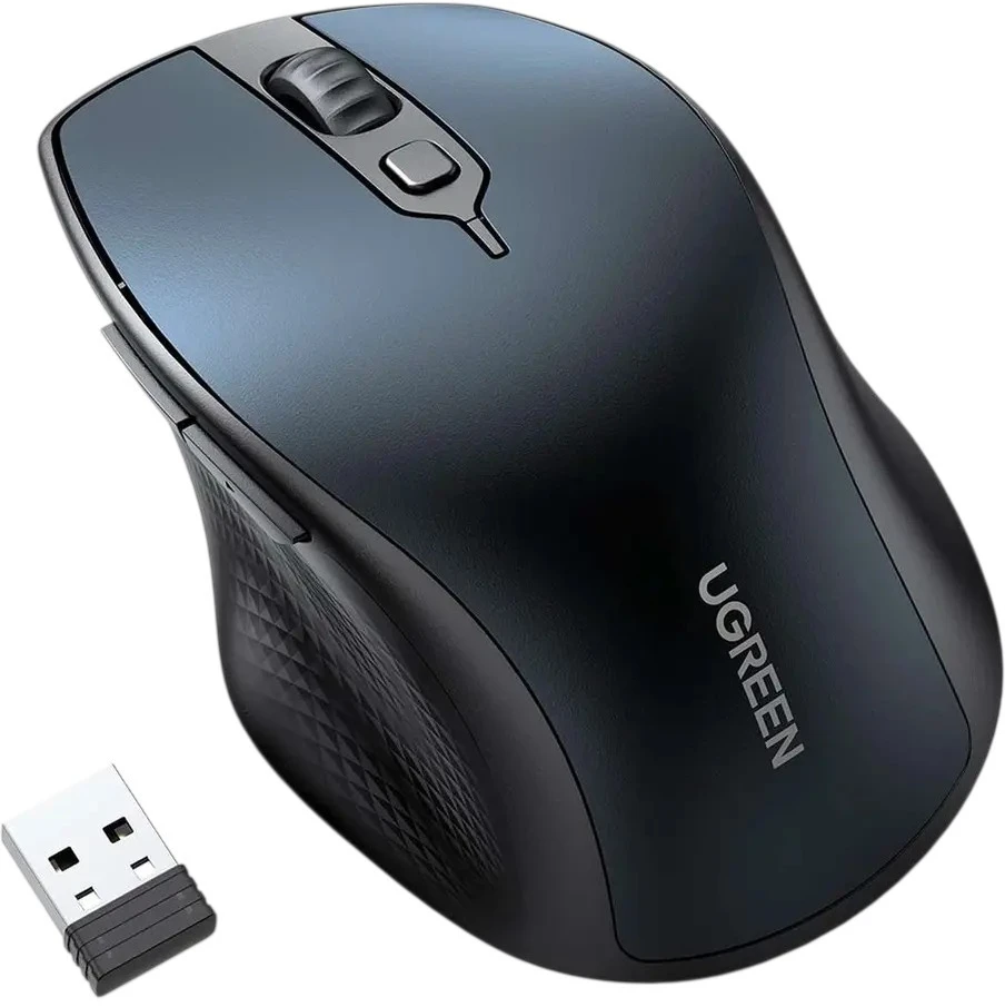 Belaidė pelė UGREEN MU101 2.4G+BT (mėlyna)