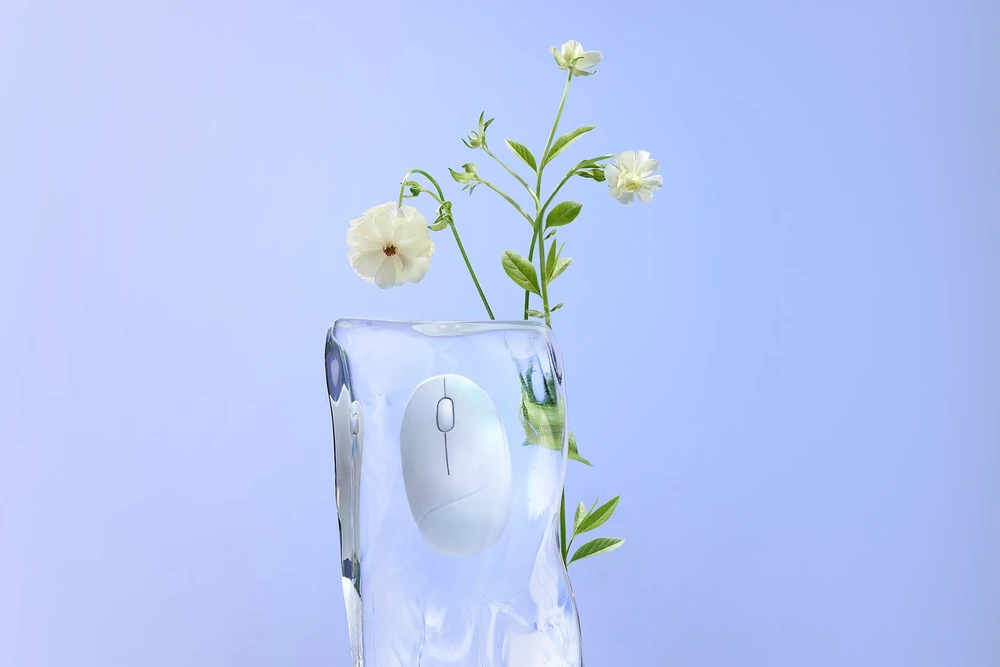Asus Fragrance MD101 | Pelė | 2.4 GHz, Bluetooth | Iridescent Baltas