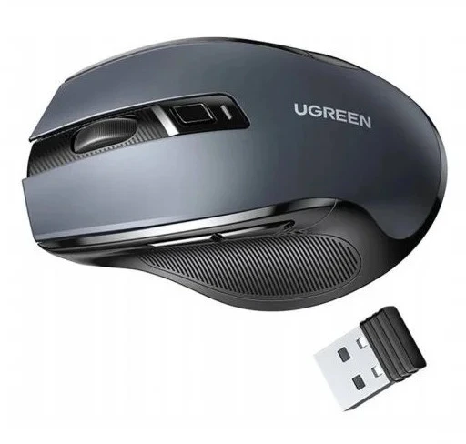 Belaidė pelė UGREEN 2.4 GHz (juoda)