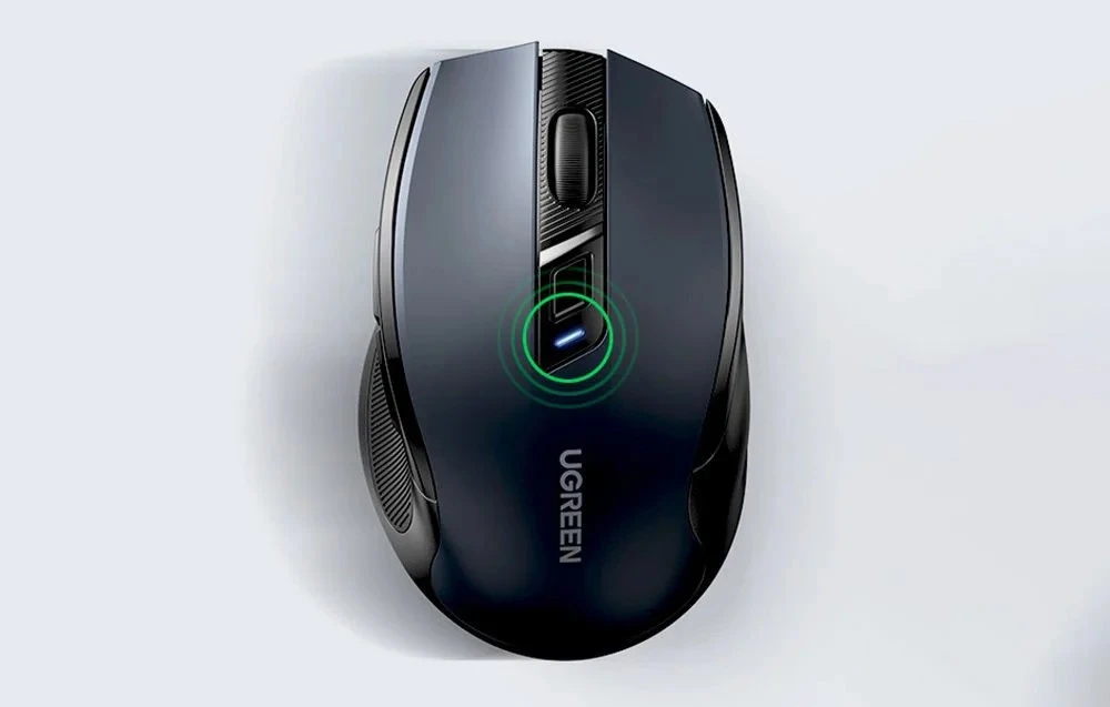 Belaidė pelė UGREEN 2.4 GHz (juoda)