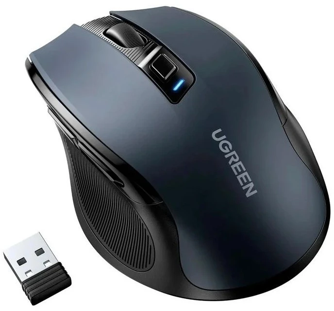 Belaidė pelė UGREEN 2.4 GHz (juoda)