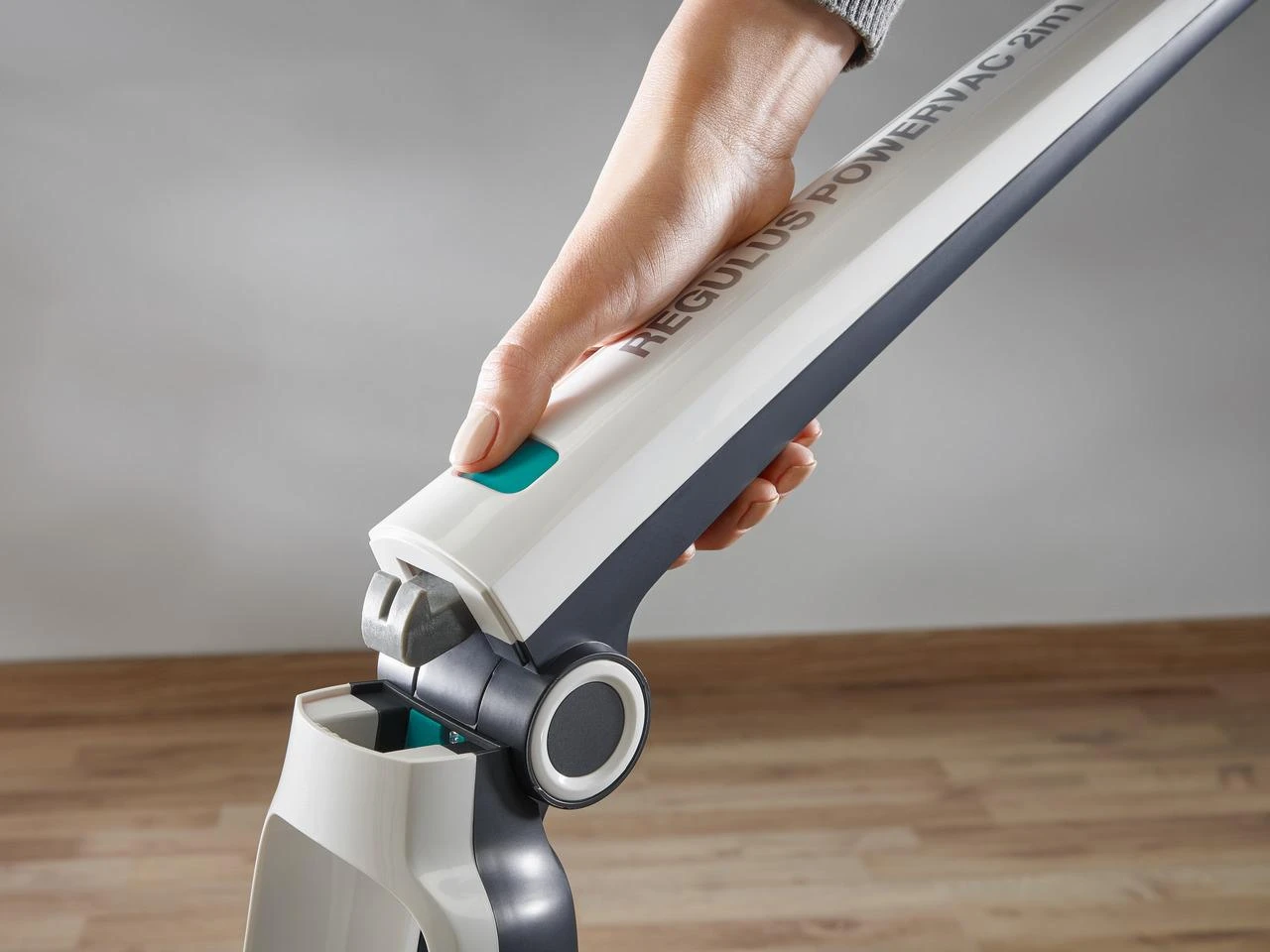 Dulkių siurblys Leifheit PowerVac 2in1 2-in-1 stick vacuum Baterija Dry Cyclonic Bagless Juodas, Mėlyna, Baltas