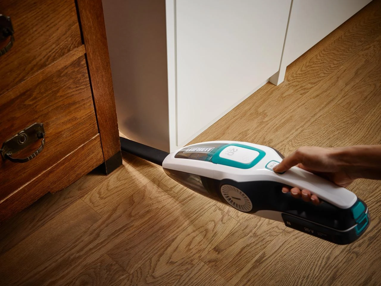 Dulkių siurblys Leifheit PowerVac 2in1 2-in-1 stick vacuum Baterija Dry Cyclonic Bagless Juodas, Mėlyna, Baltas