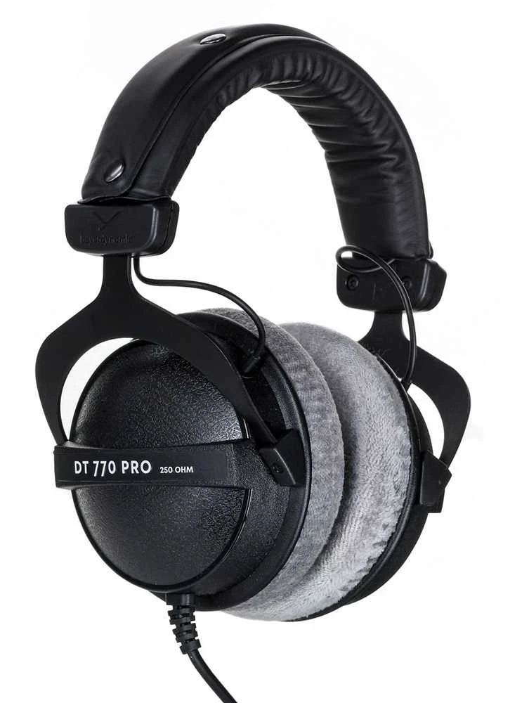 Beyerdynamic dt 770 pro 250 ohm - ausinės studijinės uždaro tipo