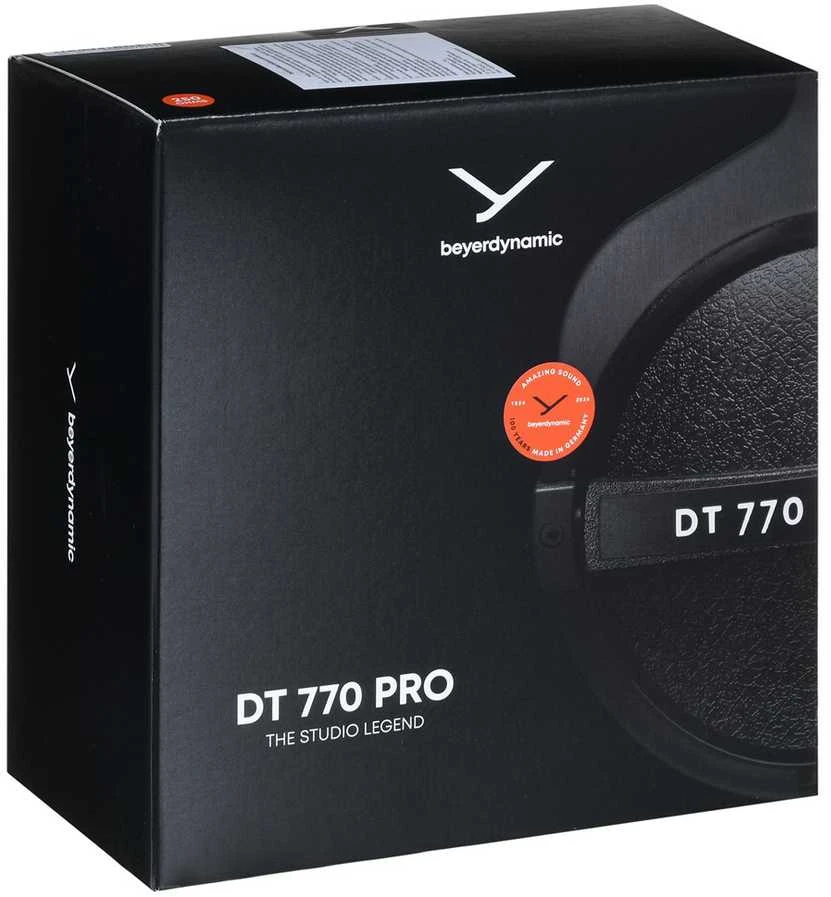 Beyerdynamic dt 770 pro 250 ohm - ausinės studijinės uždaro tipo