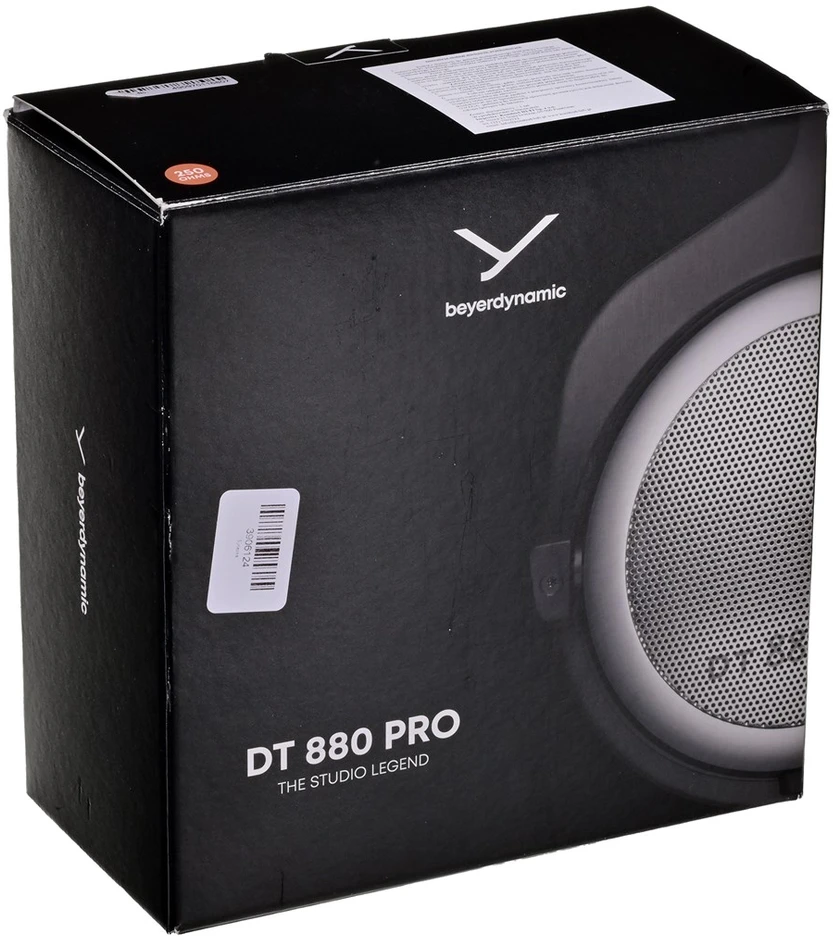 Studijinės ausinės Beyerdynamic DT 880 PRO, 250 omų