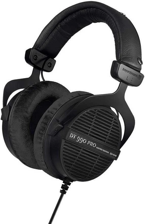Beyerdynamic DT 990 PRO 250 OHM Juodas Limited Edition - open studio ausinės
