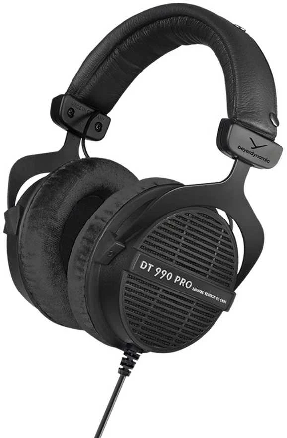 Beyerdynamic DT 990 Pro Limited Edition, atviro tipo profesionalios ausinės, Juodos