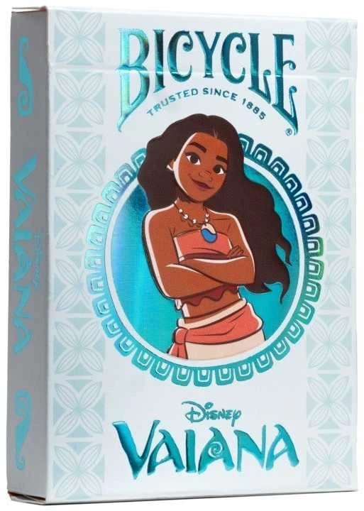 Bicycle Disney Vaiana žaidimo kortos – pokerio dydis, kolekcinė kaladė