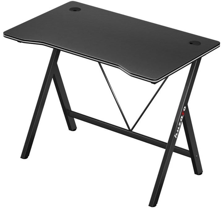 Žaidimų stalas Huzaro Hero 1.4, Juodas
