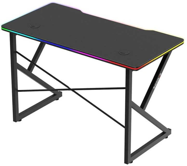 Biurko žaidimams huzaro hero 1.7 rgb juodas
