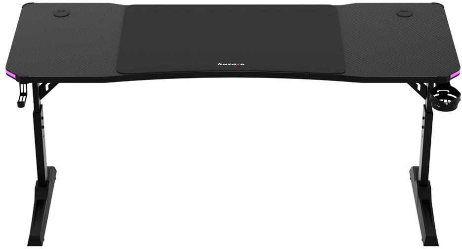 Huzaro Hero 4.6 RGB Juodas Gaming Desk
