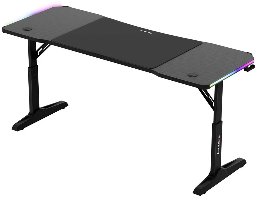 Huzaro Hero 4.6 RGB Juodas Gaming Desk