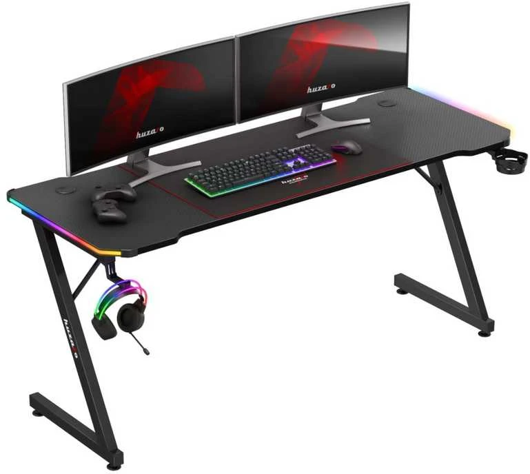 Huzaro Hero 4.8 RGB žaidimų stalas