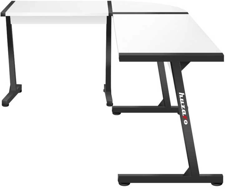 Kampinis žaidimų stalas Huzaro Hero 6.0, Baltos/Juodos spalvos