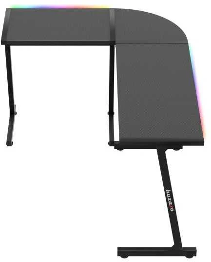 Biurko žaidimams huzaro hero 6.0 juodas rgb