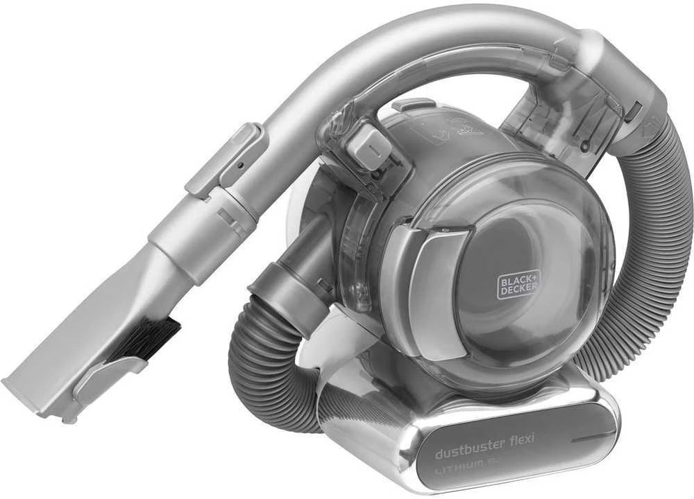 Black & Decker Akumuliatorinis dulkių siurblys pd1820l-qw juodas+decker