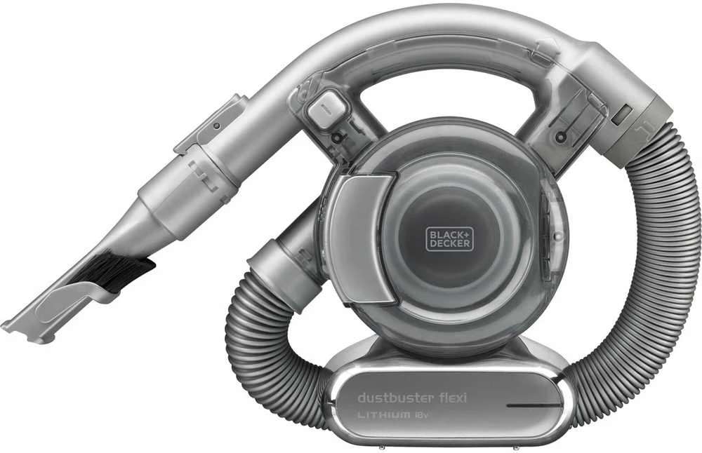 Black & Decker Akumuliatorinis dulkių siurblys pd1820l-qw juodas+decker