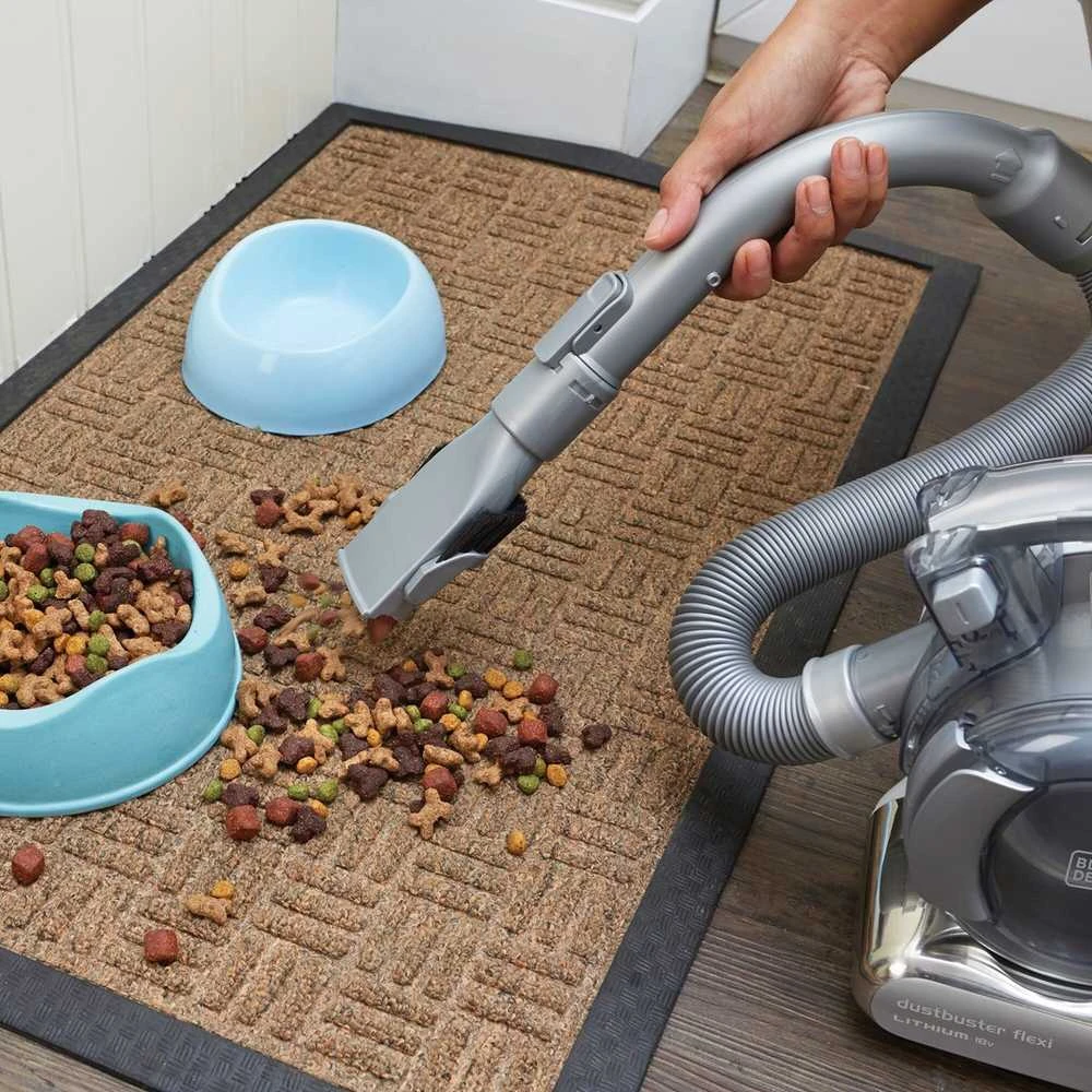 Black & Decker Akumuliatorinis dulkių siurblys pd1820l-qw juodas+decker