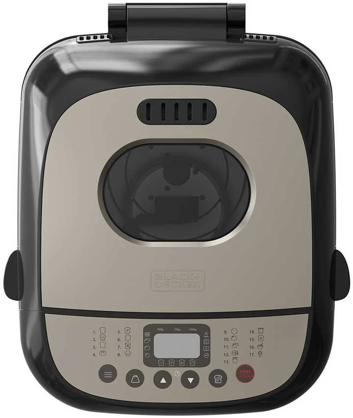 Duonkepė Black & Decker juodas+decker Breadmaking machine Juodas & Decker BXBM600E
