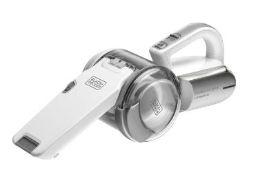 Dulkių siurblys Black & Decker Juodas & Decker Vacuum cleaner bagless, handheld Juodas & Decker Pivot PV1820L-QW (35W, baltos spalvos)