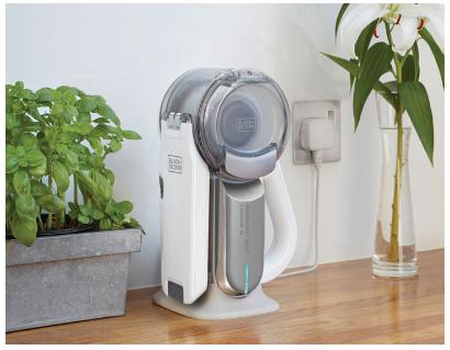 Dulkių siurblys Black & Decker Juodas & Decker Vacuum cleaner bagless, handheld Juodas & Decker Pivot PV1820L-QW (35W, baltos spalvos)