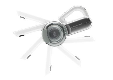 Dulkių siurblys Black & Decker Juodas & Decker Vacuum cleaner bagless, handheld Juodas & Decker Pivot PV1820L-QW (35W, baltos spalvos)
