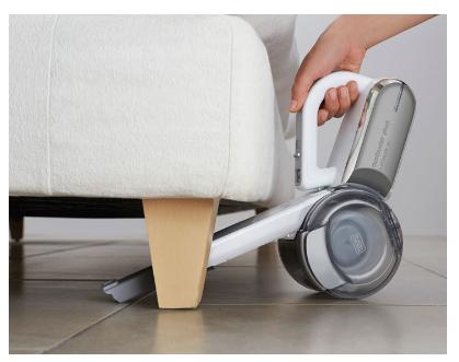 Dulkių siurblys Black & Decker Juodas & Decker Vacuum cleaner bagless, handheld Juodas & Decker Pivot PV1820L-QW (35W, baltos spalvos)