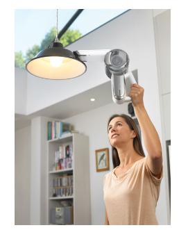 Dulkių siurblys Black & Decker Juodas & Decker Vacuum cleaner bagless, handheld Juodas & Decker Pivot PV1820L-QW (35W, baltos spalvos)