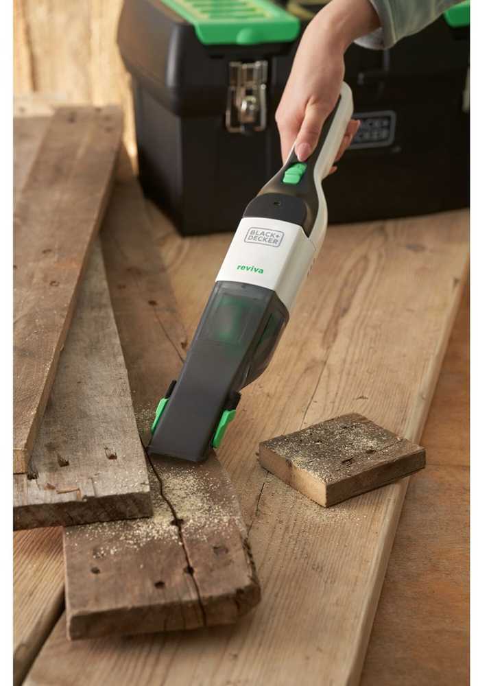 Dulkių siurblys Black & Decker Juodas & Decker Akumuliatorinis siurblys Juodas & Decker REVHV8C-QW; 7,2 V; 1x1,5 Ah akum.