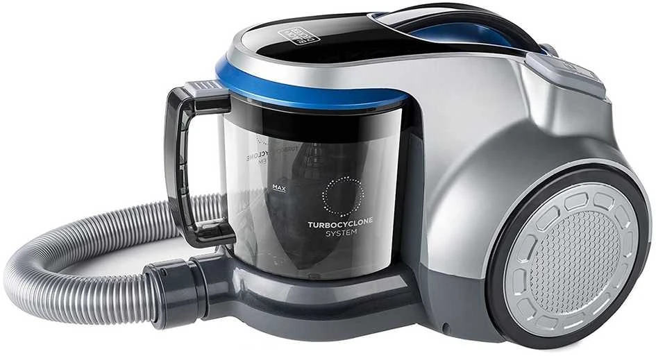 Black & Decker Dulkių siurblys be maišelio juodas+decker bxvml700e 700w | 2l | końcówka 2w1 | 395 x 265 x 265 mm