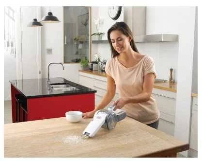 Black & Decker Dulkių siurblys domowy aku li-ion 18v pv1820 juodas+decker