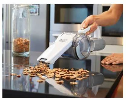 Black & Decker Dulkių siurblys domowy aku li-ion 18v pv1820 juodas+decker