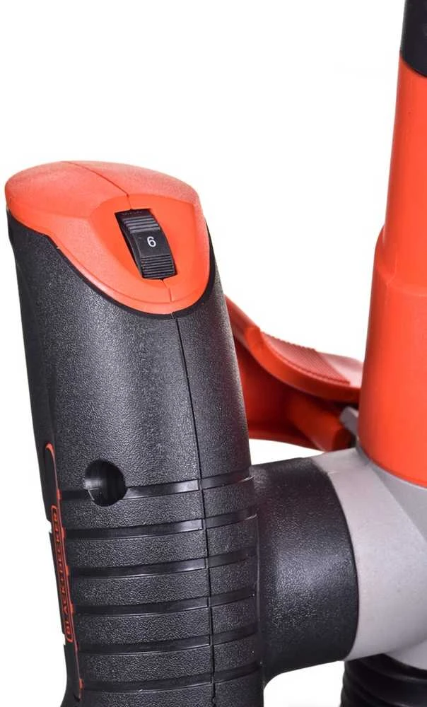 Black & Decker Elektrinė freza KW1200EKA 1200W, lagaminas + 6 frezavimo antgaliai