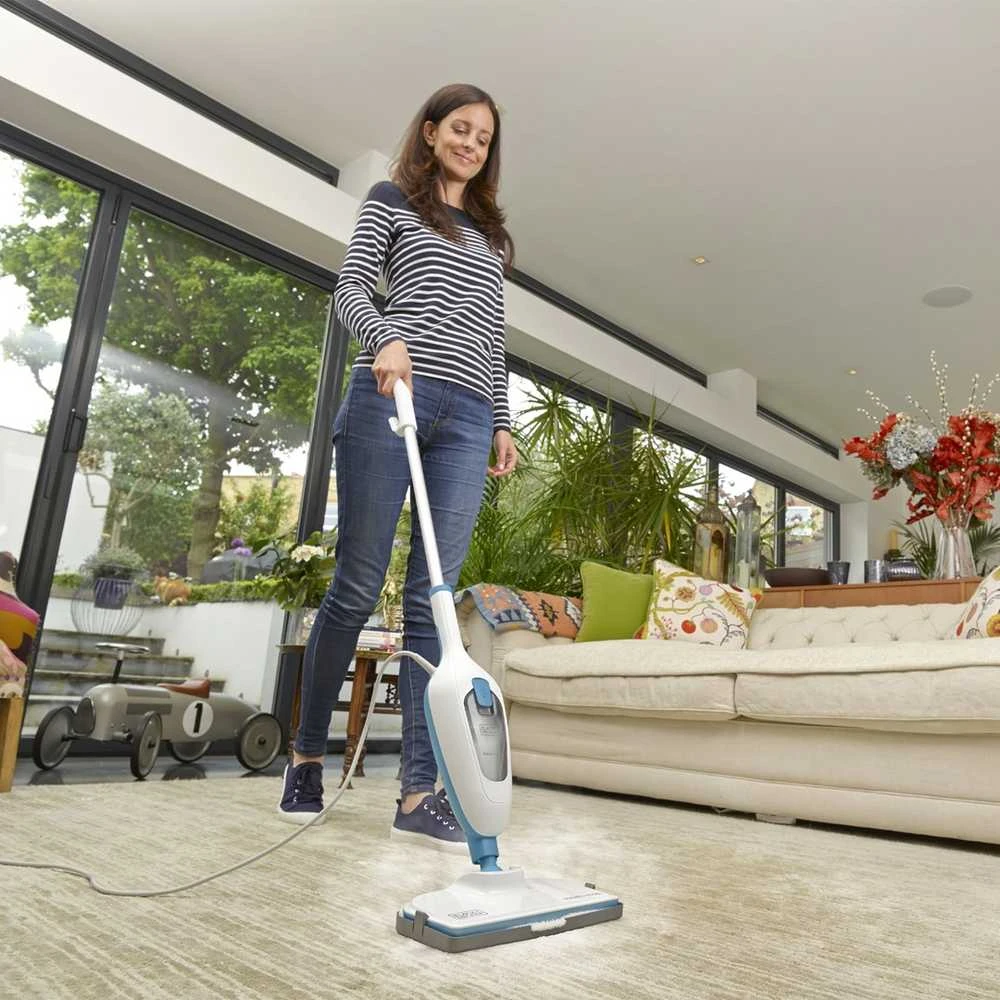 Black & Decker Garų šluota FSMH13E5-QS