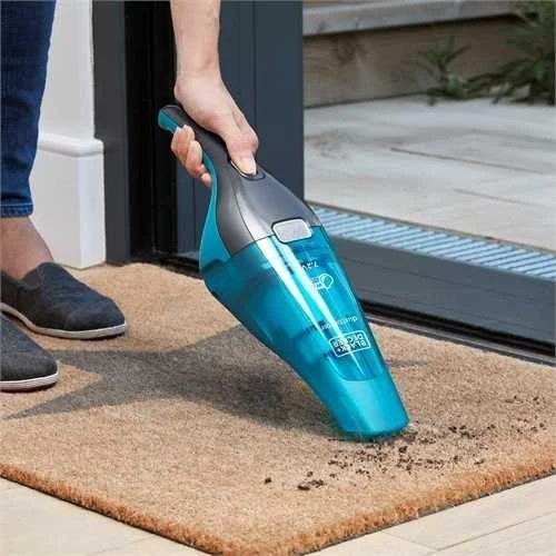 Black & Decker Šlapio ir sauso namų dulkių siurblys 7.2v wdc215wa juodas+decker