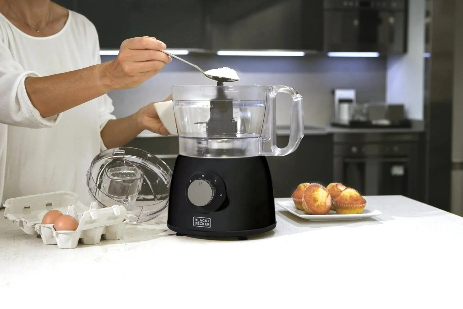 Daržovių smulkintuvas Black & Decker 120W Mini Chopper