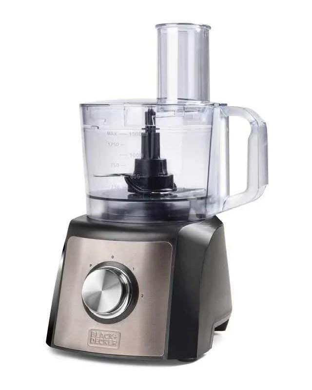 Virtuvinis kombainas Black & Decker juodas+decker Food processor Juodas & Decker BXFPA1200E (1200W)