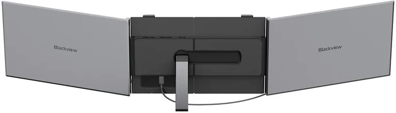 Monitorius „Blackview DCM8 Pro“ – 15,3 colio nešiojamojo kompiuterio ekrano ilgintuvas su dviejų monitorių palaikymu ir 2 USB-C jungtimis