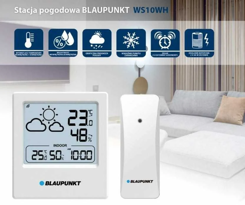 Blaupunkt Meteorologinė stotis ws10wh