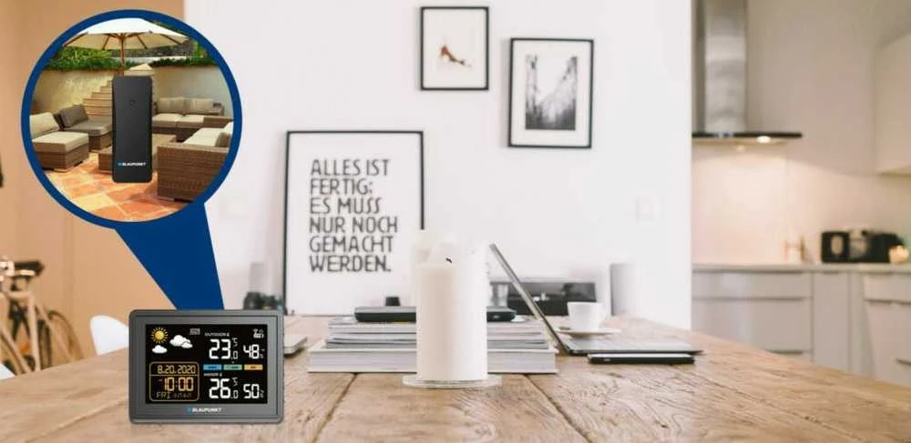 Blaupunkt WS30BK orų stotelė, juoda