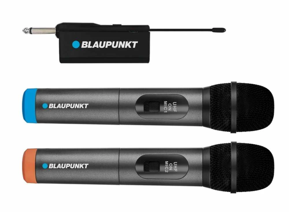 Podwójny mikrofon belaidis blaupunkt uhf wm60udb