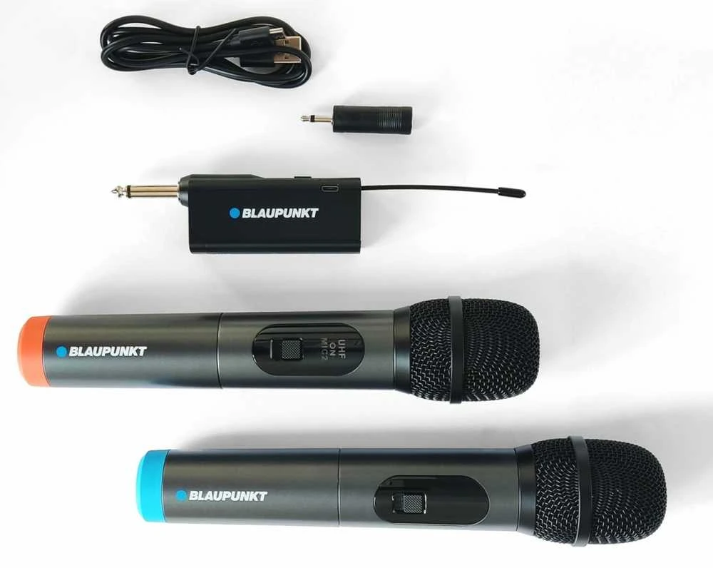Podwójny mikrofon belaidis blaupunkt uhf wm60udb