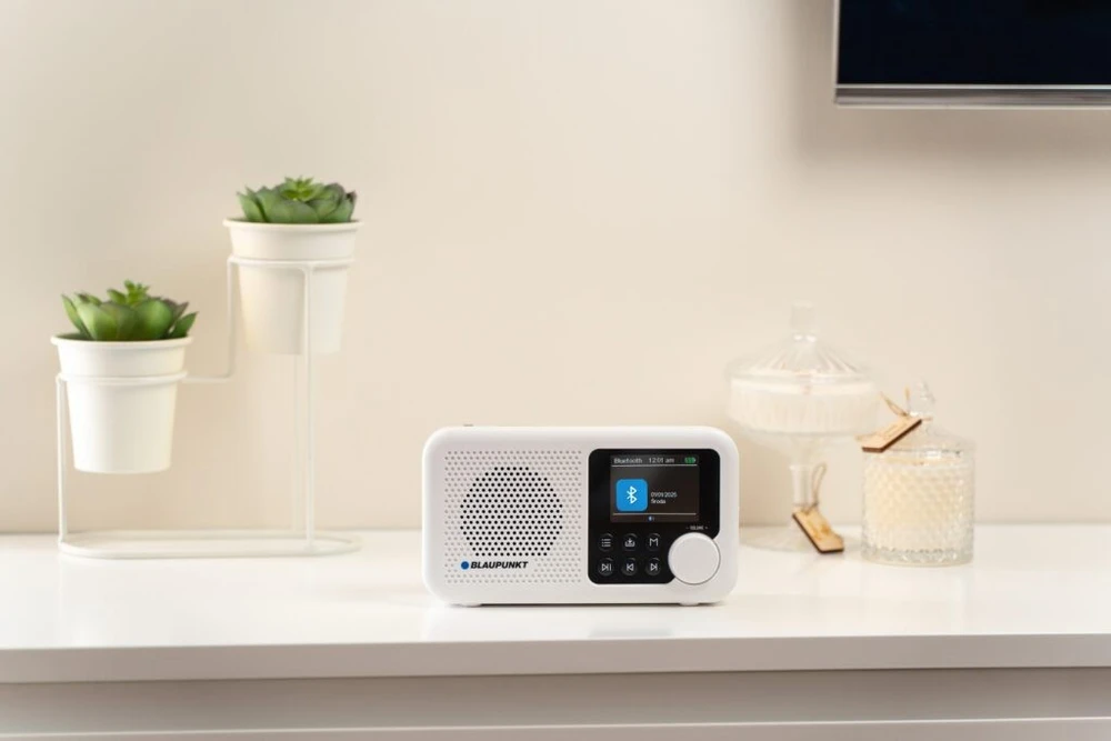 Blaupunkt DR8WH Portable radio Baltas