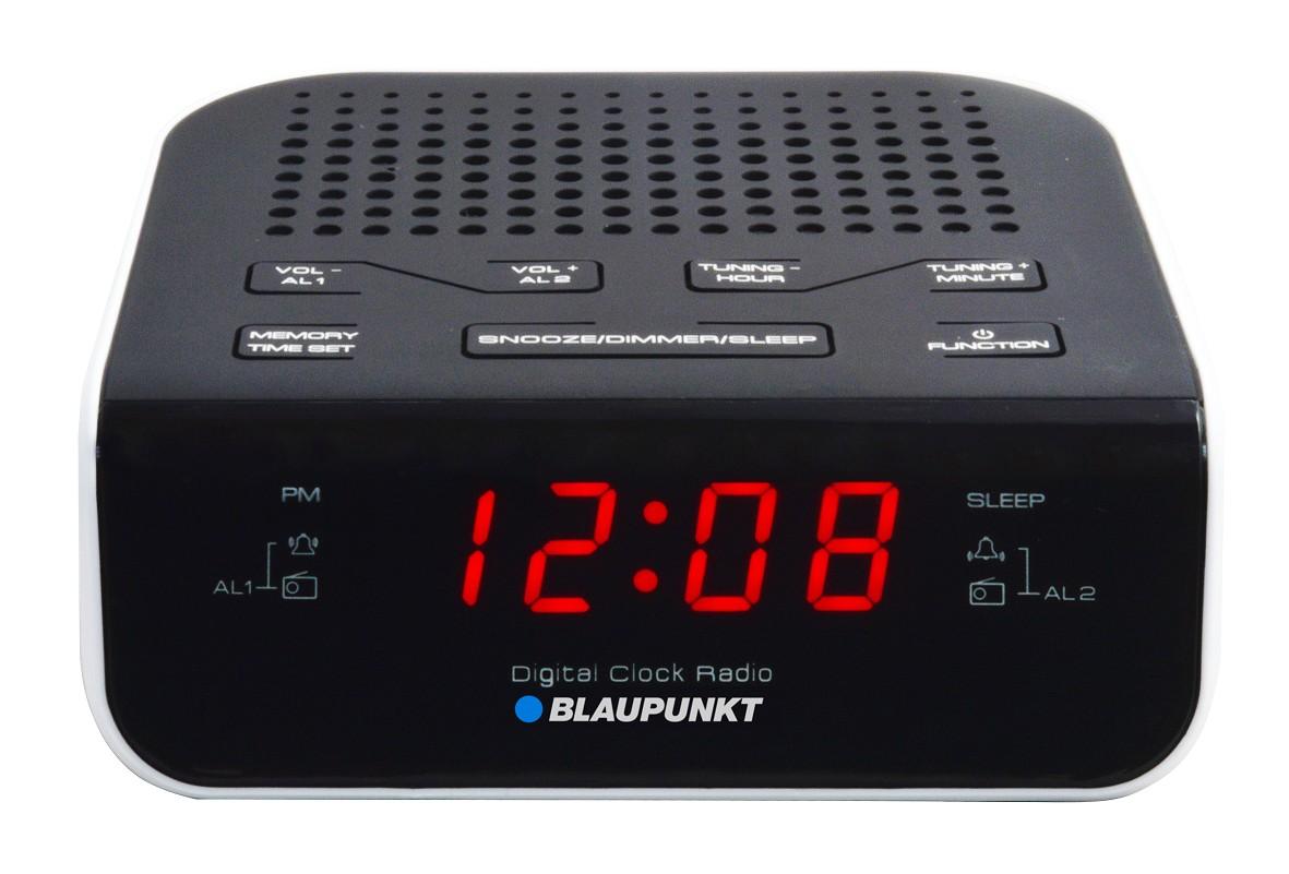 Radijas su laikrodžio funkcija Blaupunkt CR5WH, Juodos spalvos