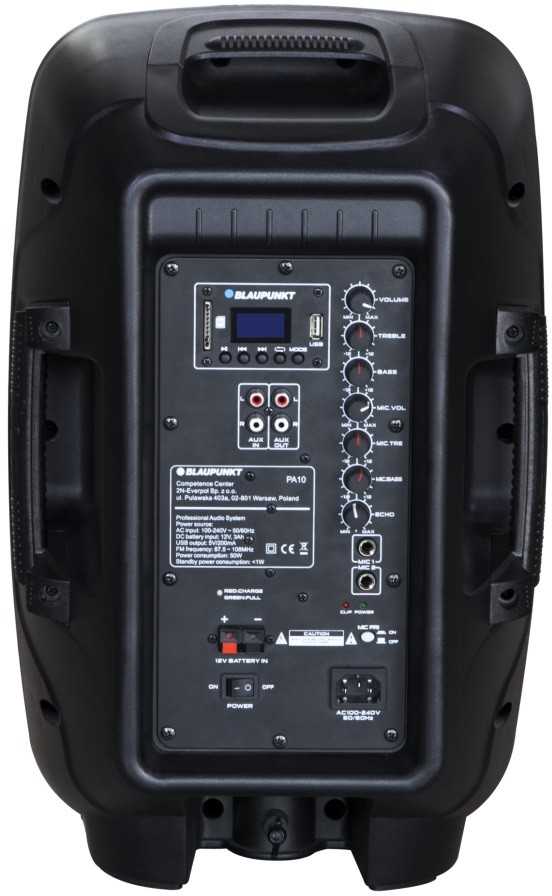 Blaupunkt Sistemos garso pa10 karaoke