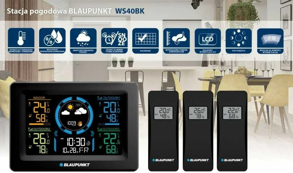 Blaupunkt WS40BK juoda