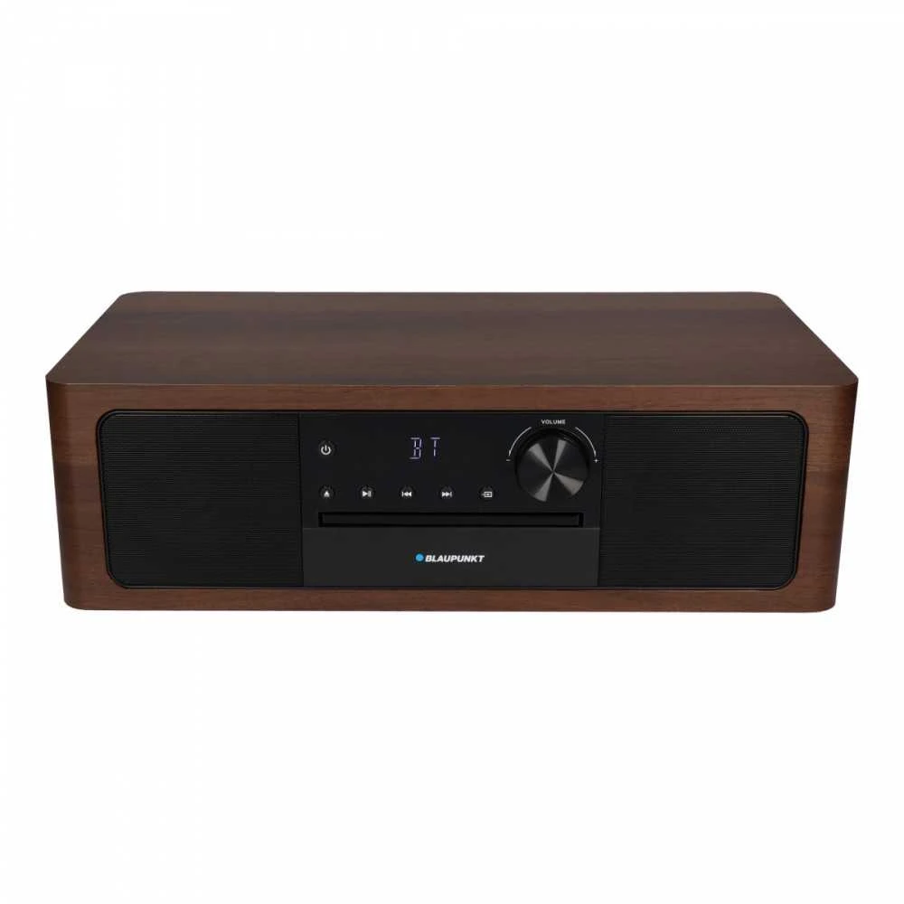 Muzikinis centras Blaupunkt „Viskas viename“ „Bluetooth“ mikrosistema, hdmi lankas, optinė įvestis cd/mp3/usb/aux laikrodis/žadintuvas